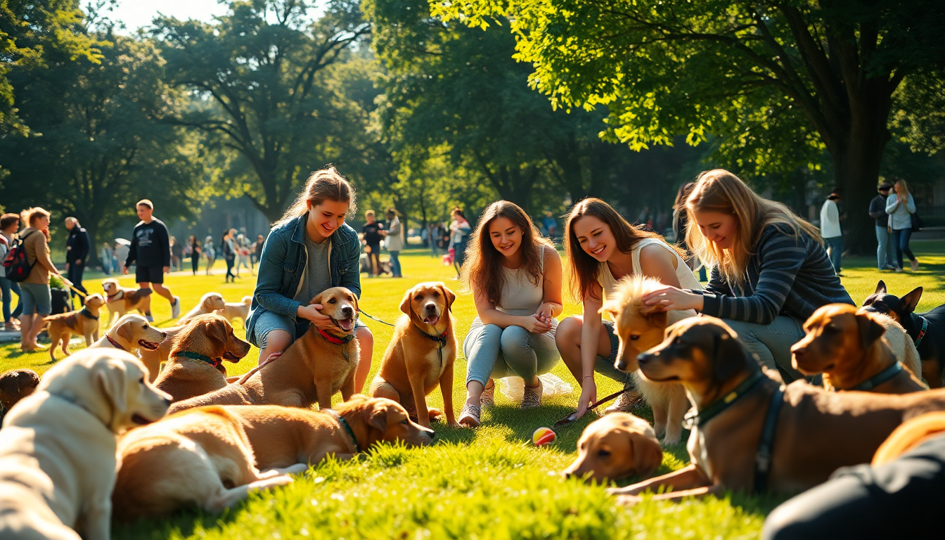 Los perros como aliados en la salud mental de los jóvenes