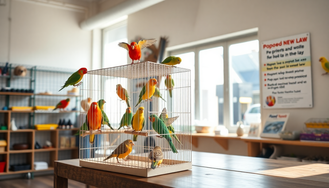 Nueva ley en Nueva York busca proteger a las aves cautivas del comercio abusivo