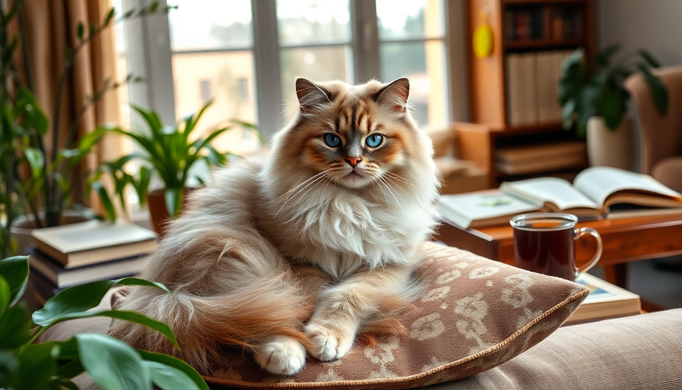 Características y cuidados esenciales de los gatos himalayos
