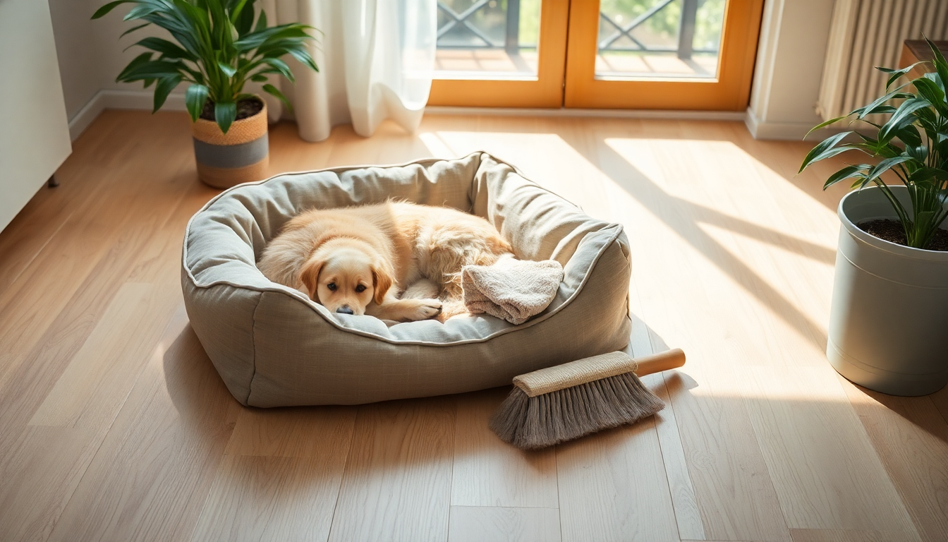 Consejos efectivos para limpiar la cama de tu mascota