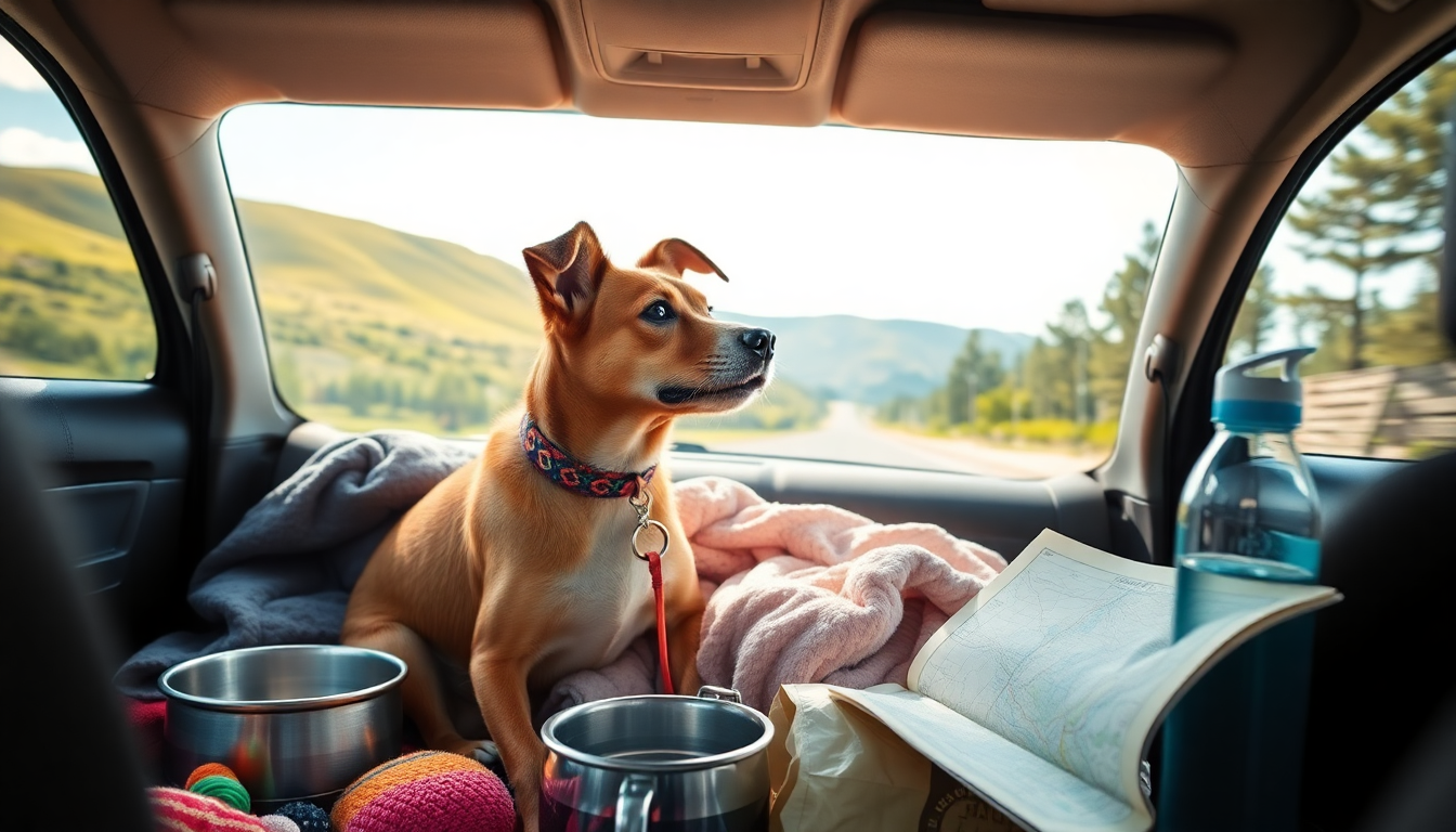 Consejos para un viaje seguro y cómodo con tus animales de compañía