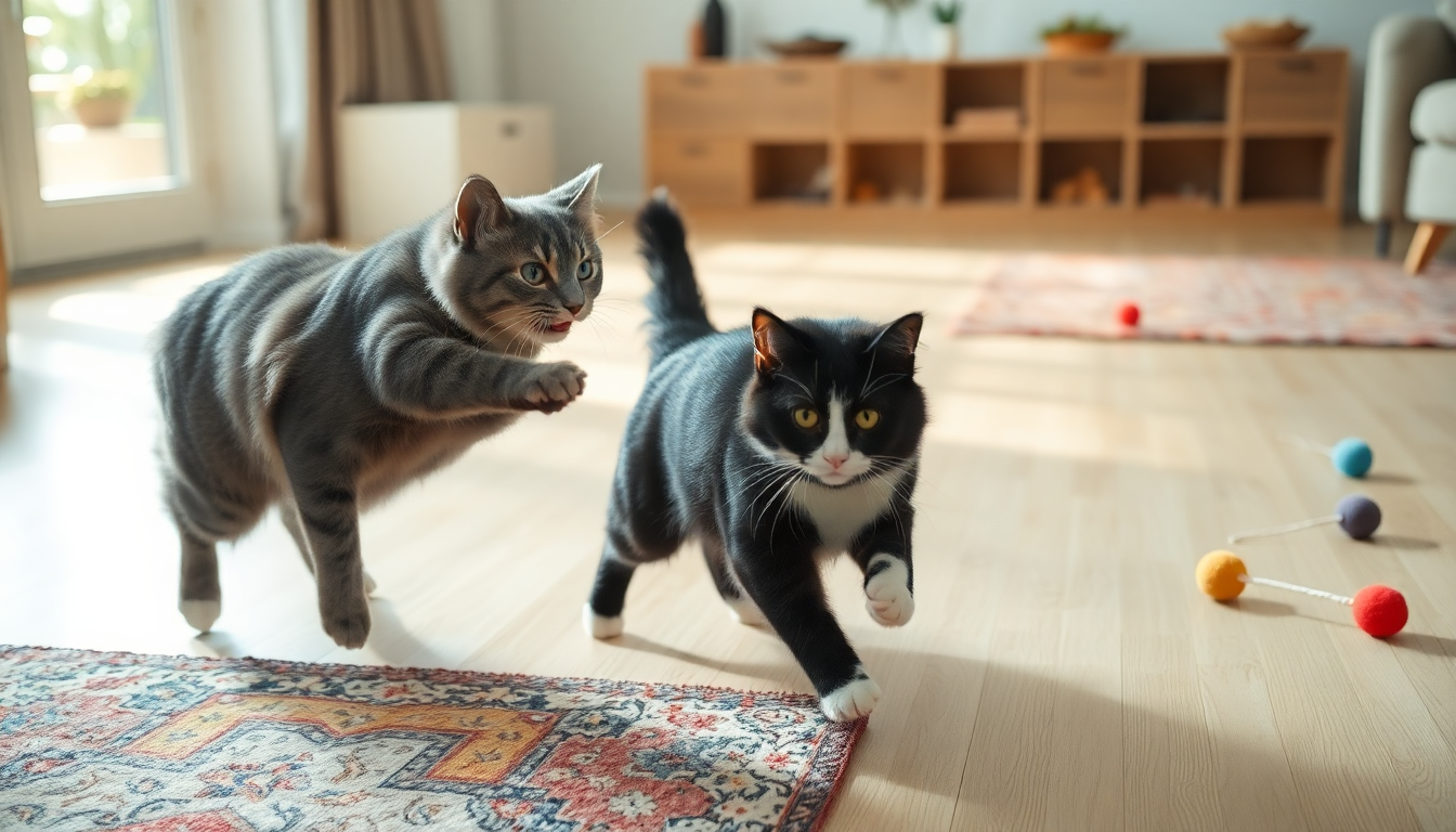 Descubre cómo juegan los gatos y por qué es esencial