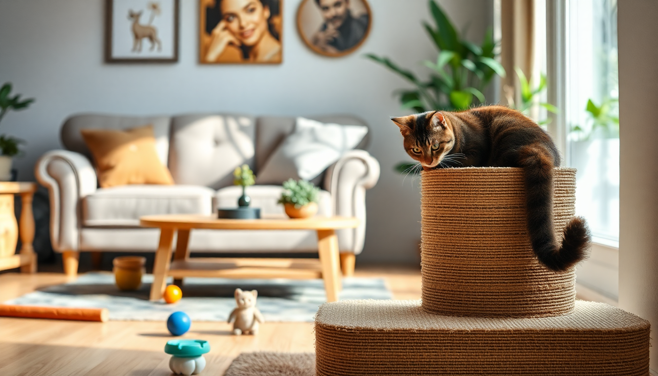 Guía práctica para que tu gato disfrute del rascador