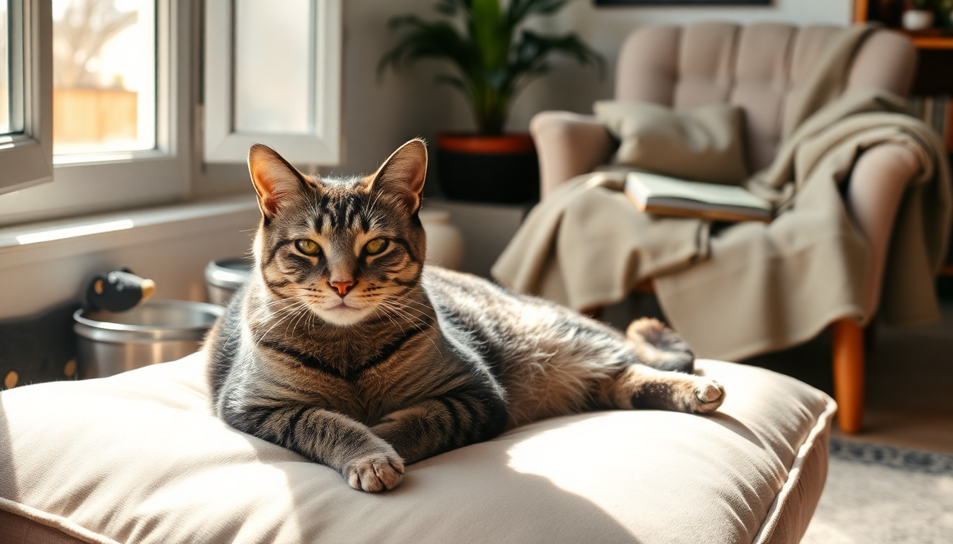 Identificando los signos de vejez en gatos
