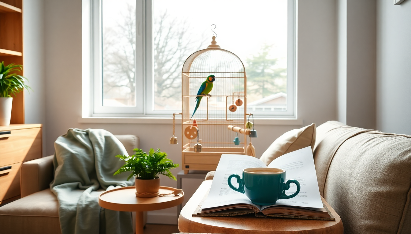 Las aves más adecuadas como mascotas en el hogar