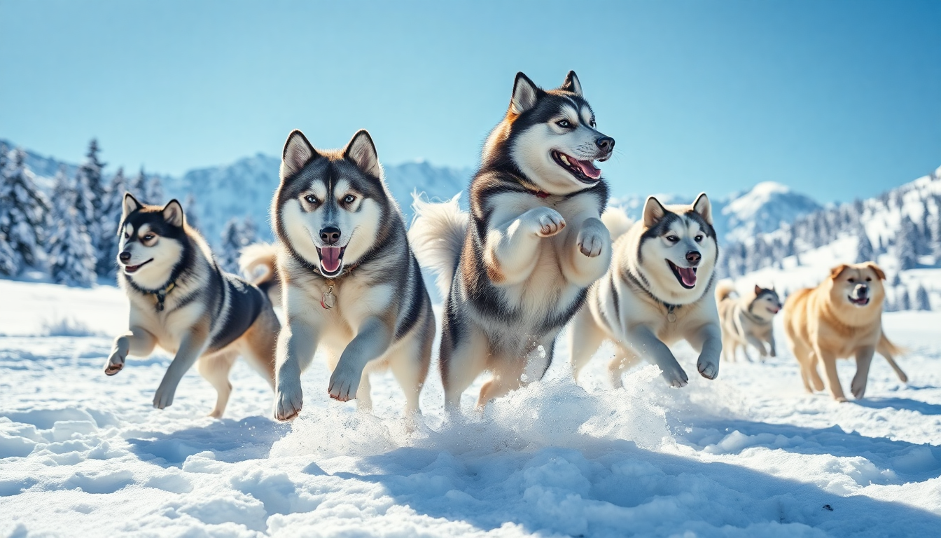 Razas de perros resistentes al frío: características y cuidados
