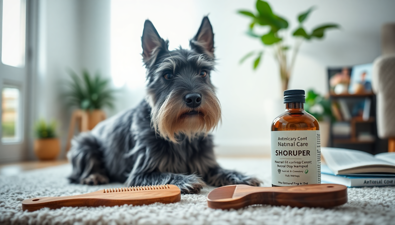 Cómo cuidar el pelaje de tu schnauzer de manera efectiva