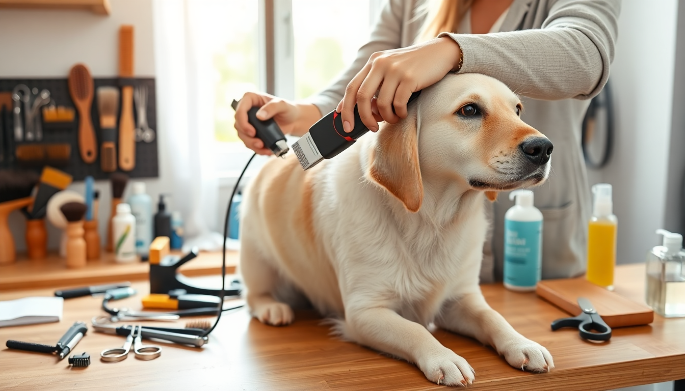 Consejos esenciales para seleccionar la mejor máquina cortapelos para perros