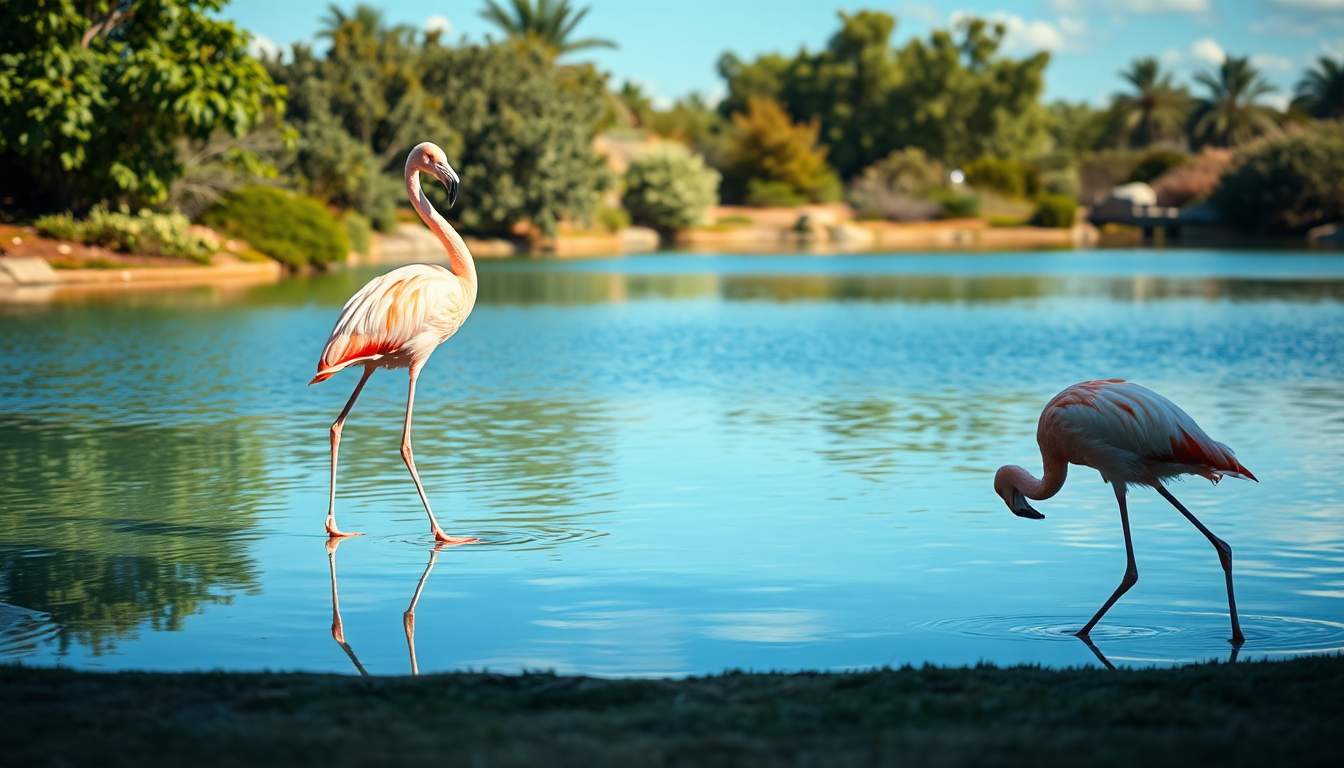 Fenómenos de conservación: la llegada de los flamencos menores