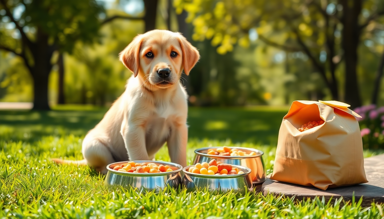 Guía completa para una alimentación adecuada de cachorros