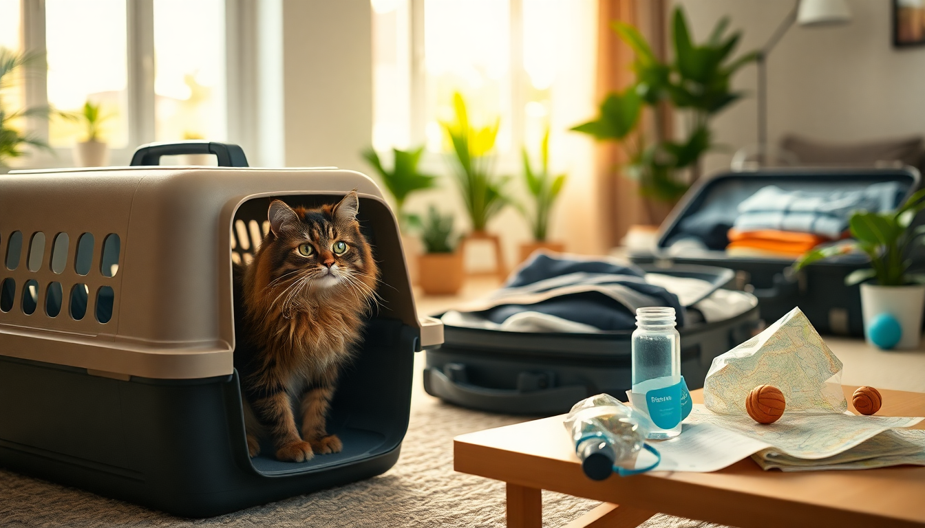 Guía completa para unas vacaciones perfectas con tu gato