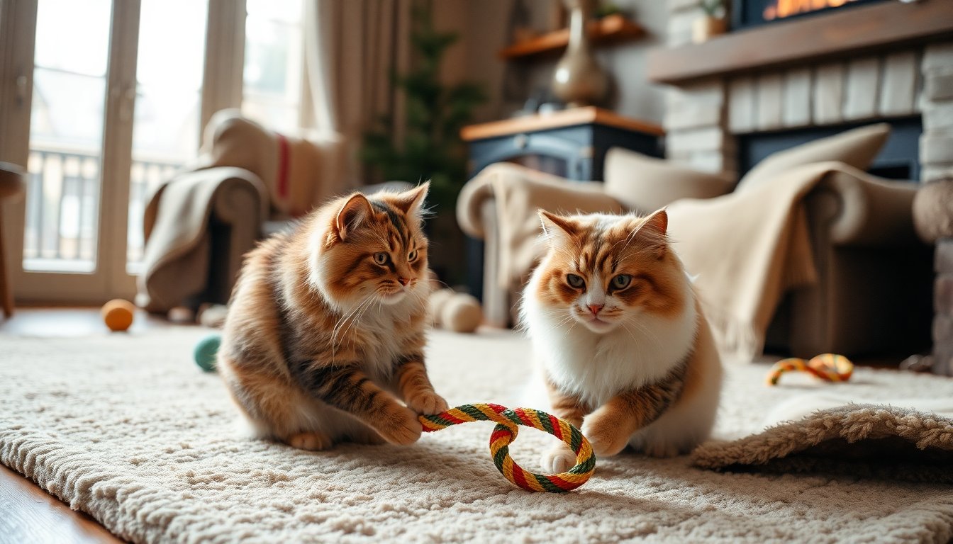 Consejos para mantener la salud y actividad de tu gato en invierno