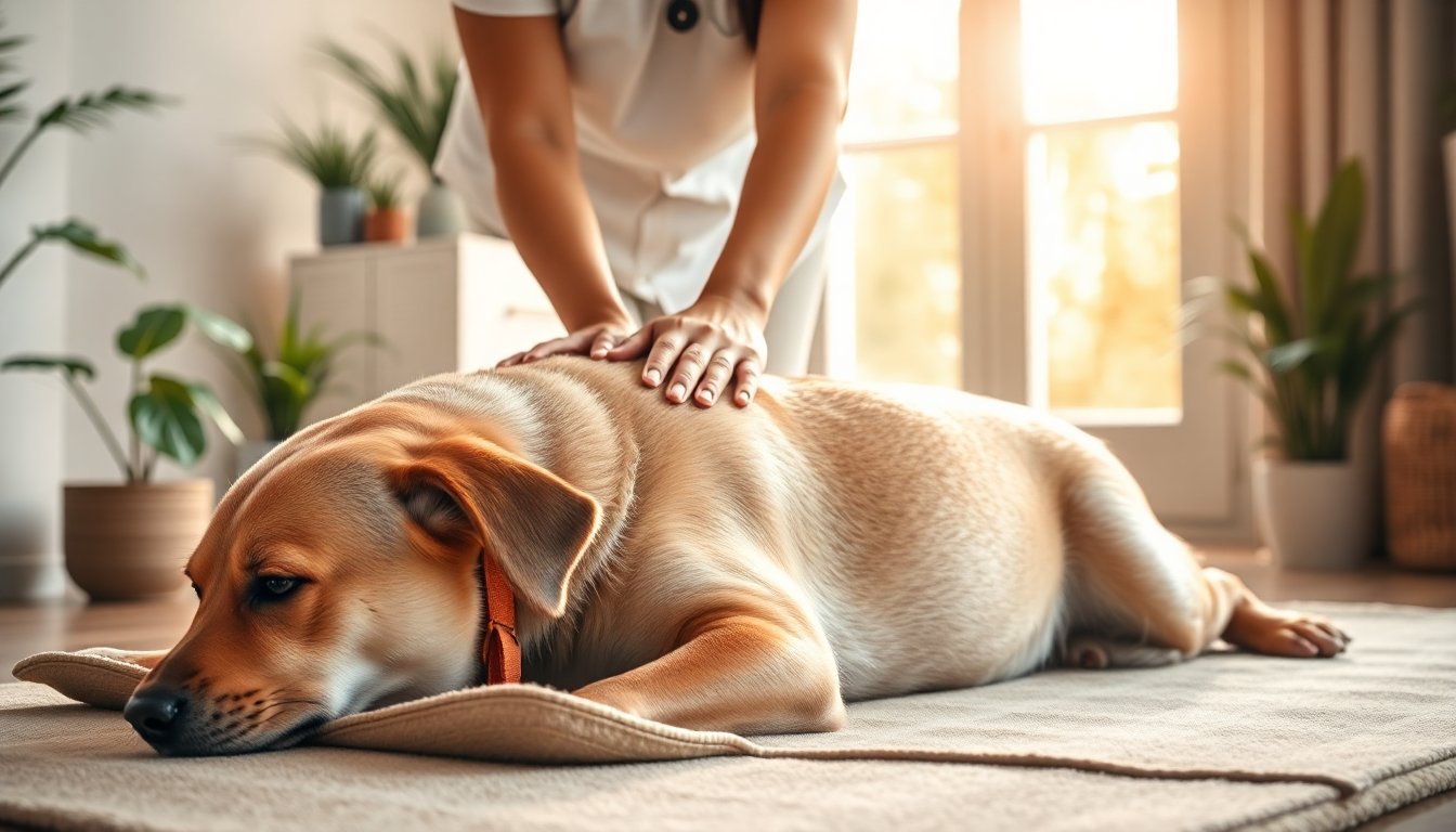 Descubre cómo la terapia de masajes mejora el bienestar de tus mascotas