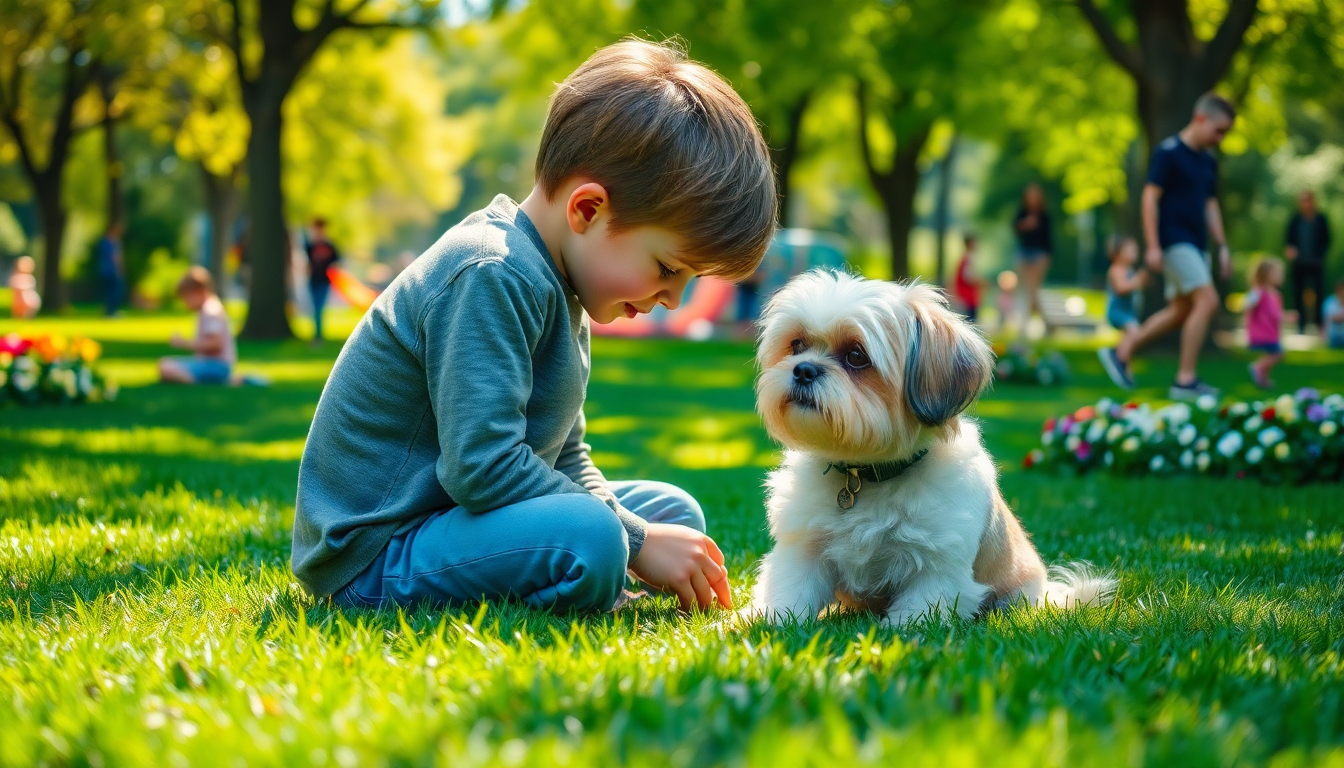 El poder terapéutico de los animales en la vida de los niños