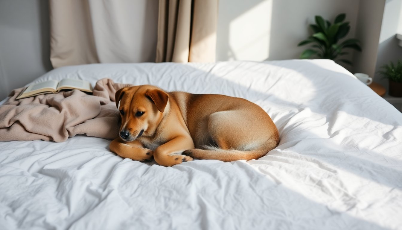Ventajas y desventajas de compartir la cama con tu perro