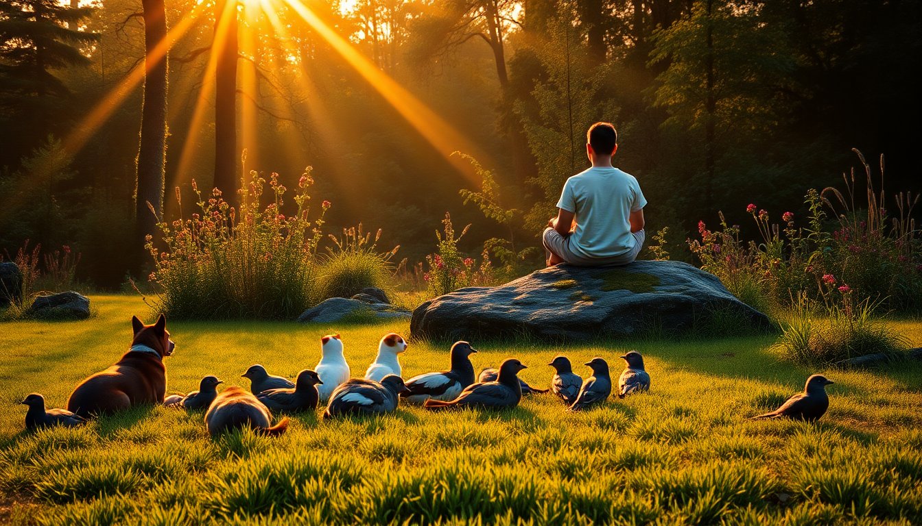 Cómo incorporar el cuidado de los animales en tu práctica espiritual