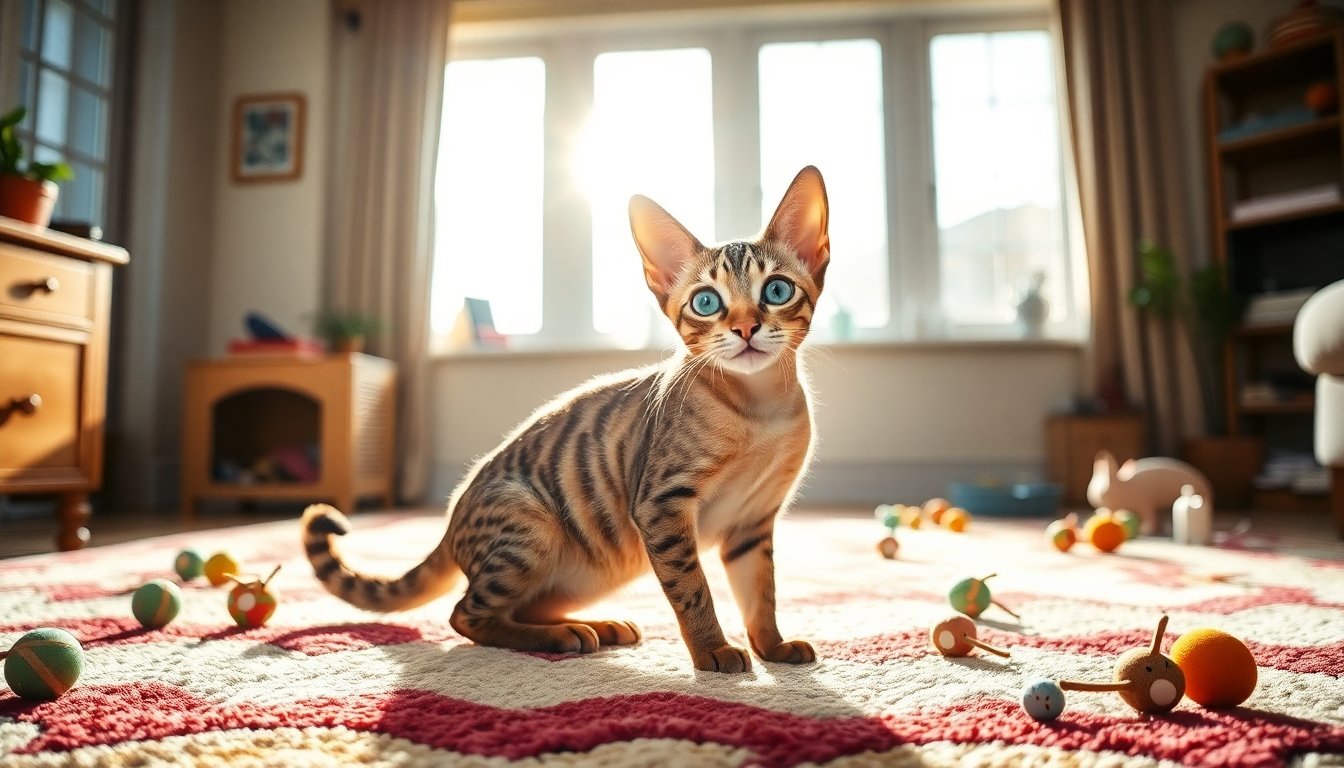 Descubre el gato Devon Rex: la raza más juguetona y cariñosa que amarás