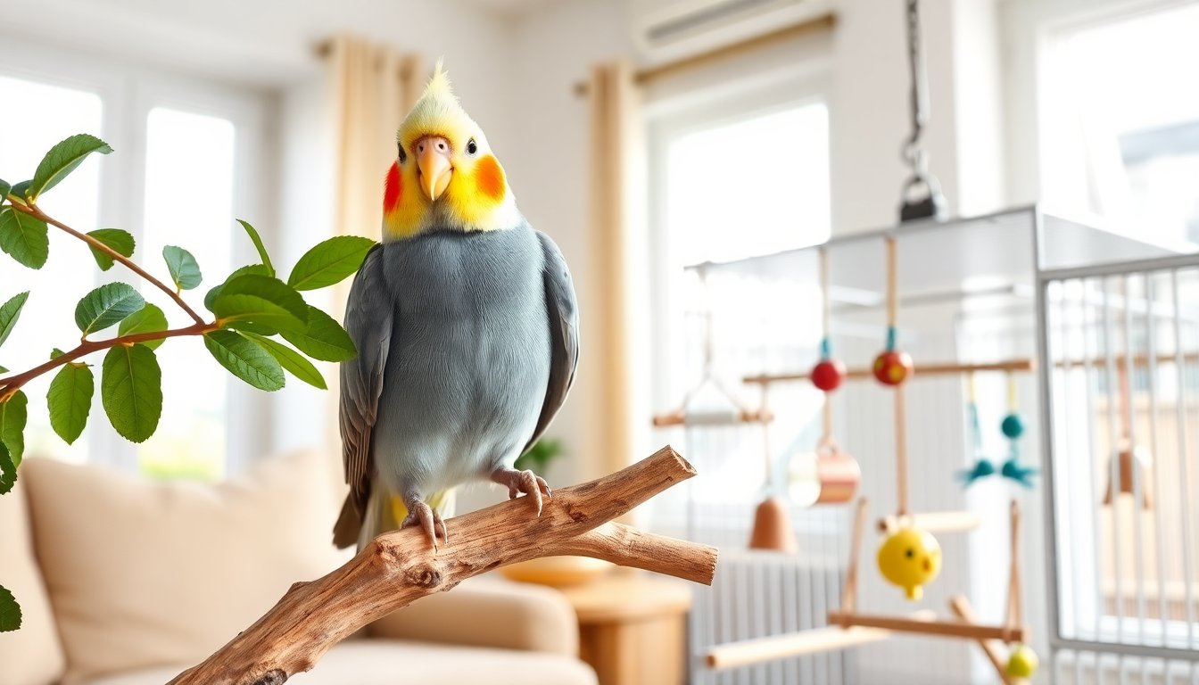Descubre la encantadora personalidad de las calopsitas como mascotas