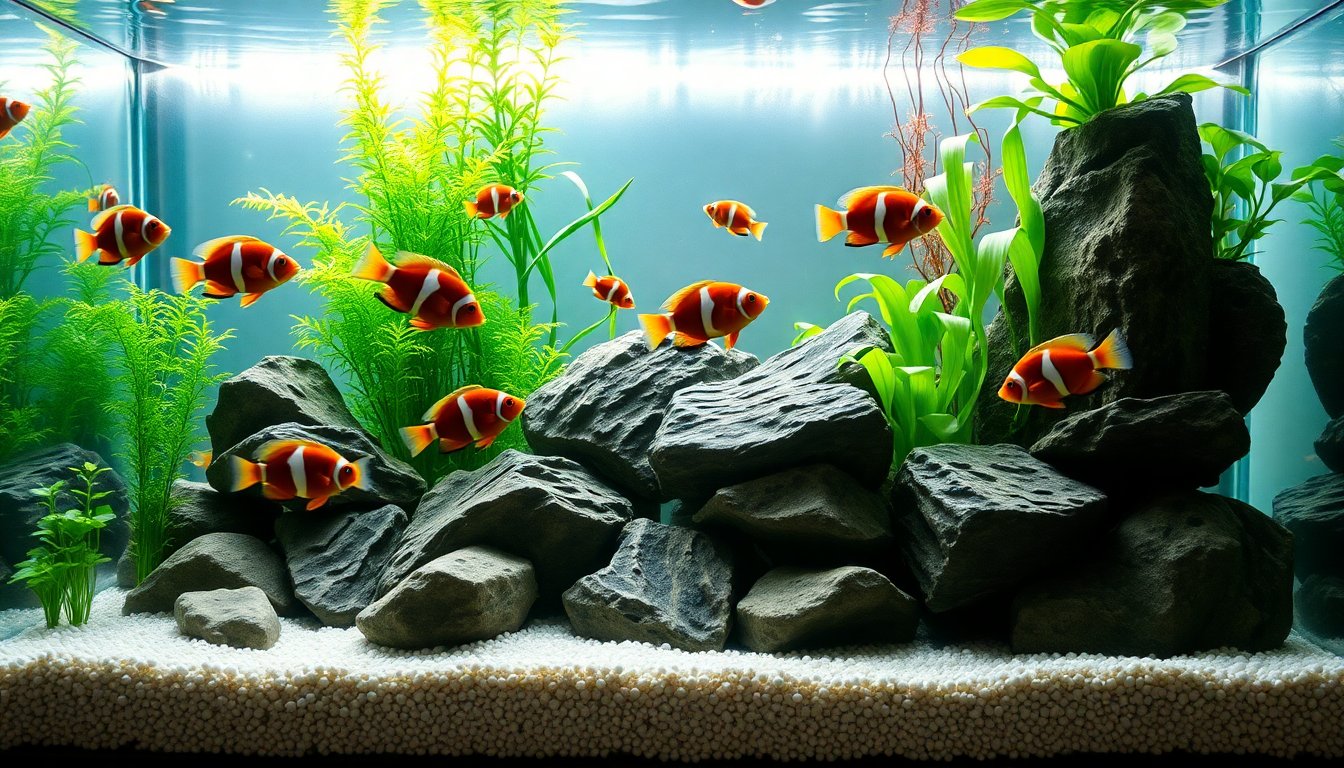 Estrategias efectivas para reducir el estrés en peces de acuarios