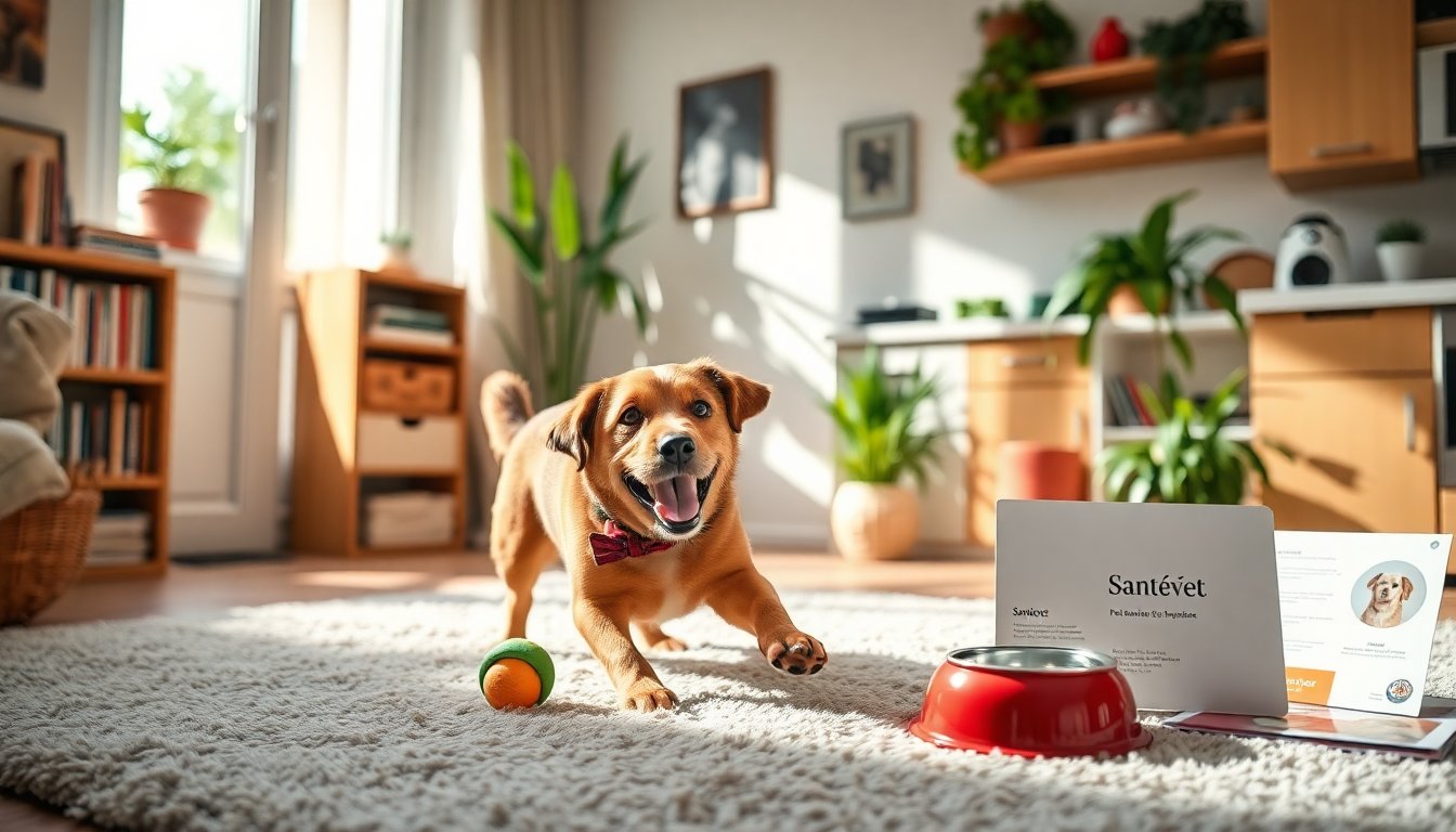 Explorando las innovadoras soluciones de seguros de salud para mascotas de Santévet en Italia