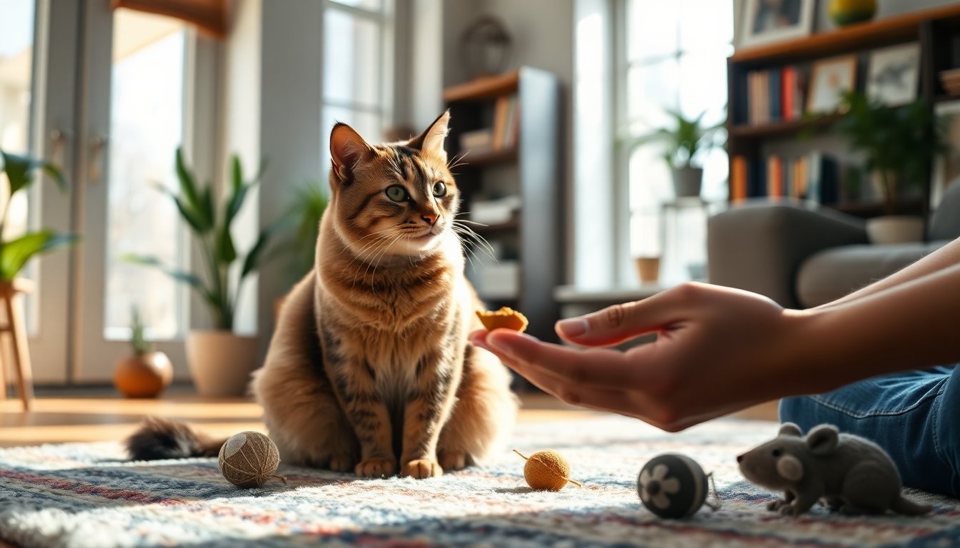 Técnicas de refuerzo positivo para un entrenamiento exitoso de gatos