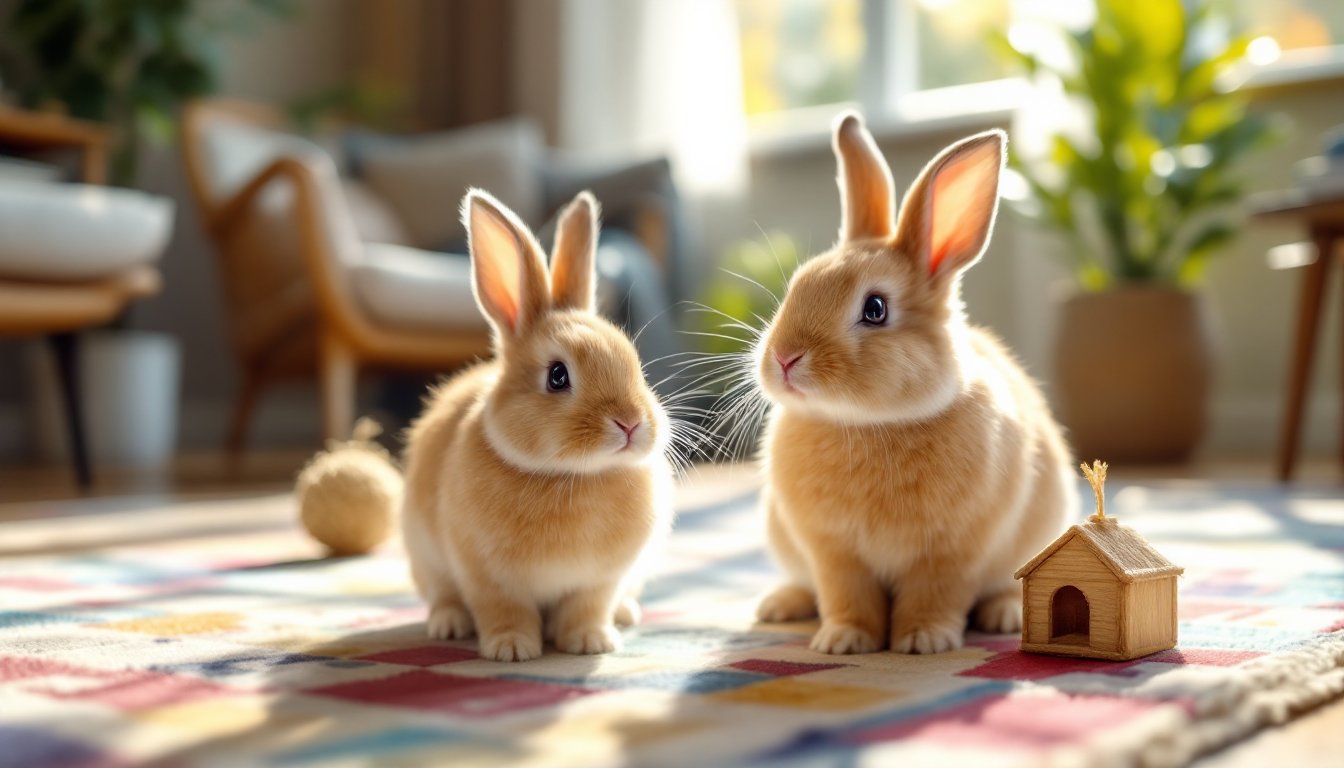 Beneficios de tener un conejo como mascota en casa