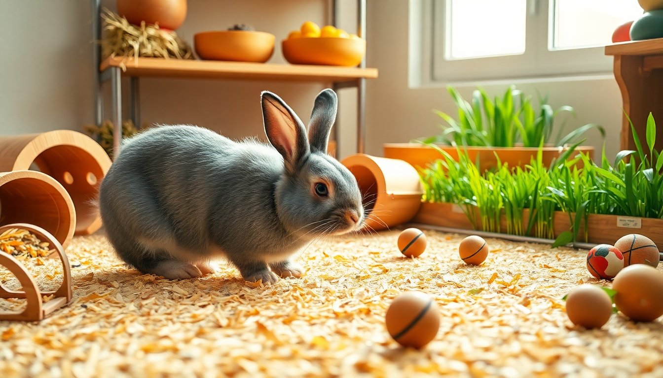 Consejos esenciales para crear el entorno ideal para tus conejos domésticos