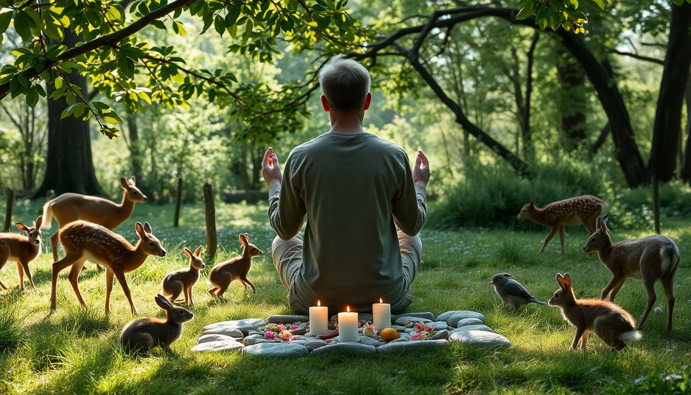 Integrando el Cuidado Animal en tu Práctica Espiritual Durante la Luna Nueva: Conexiones y Ritualidades