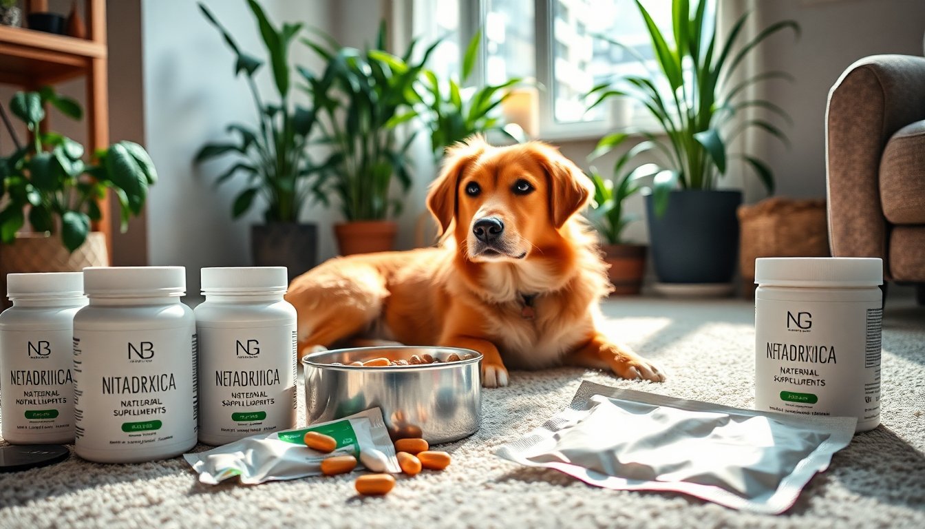 Suplementos naturales: claves esenciales para mejorar el bienestar de tu perro