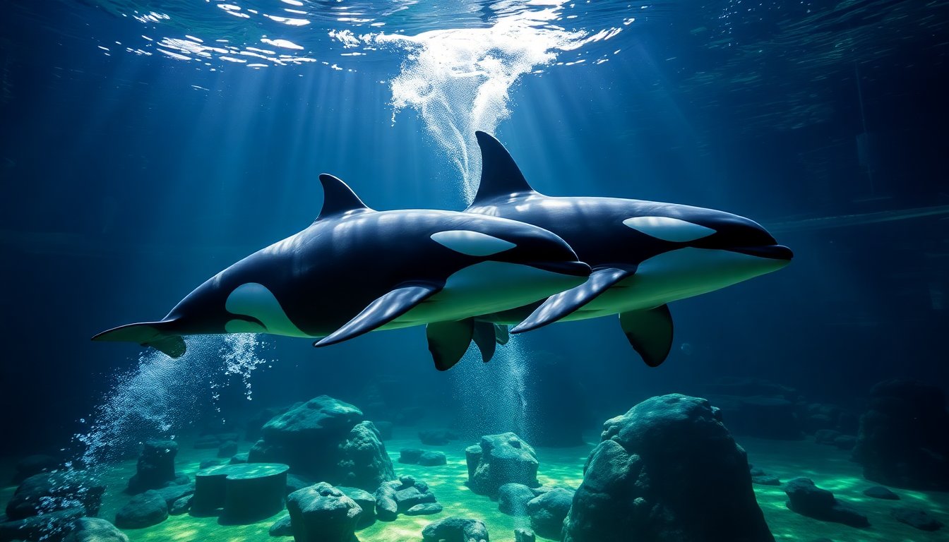 Wikie y Keijo: La lucha por la supervivencia de las orcas en peligro