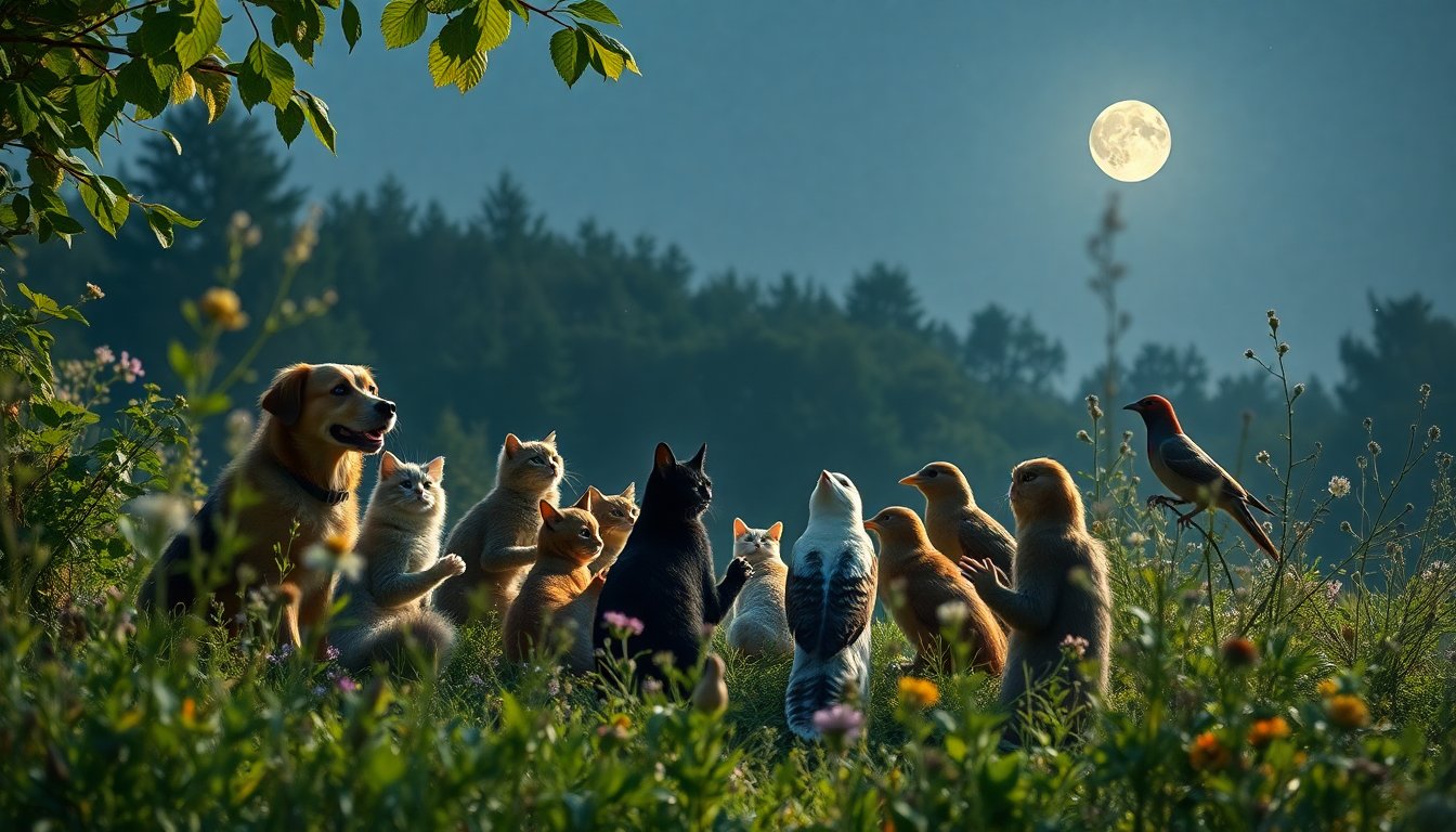 Cómo la Luna Nueva Potencia el Cuidado Animal y Favorece la Sanación