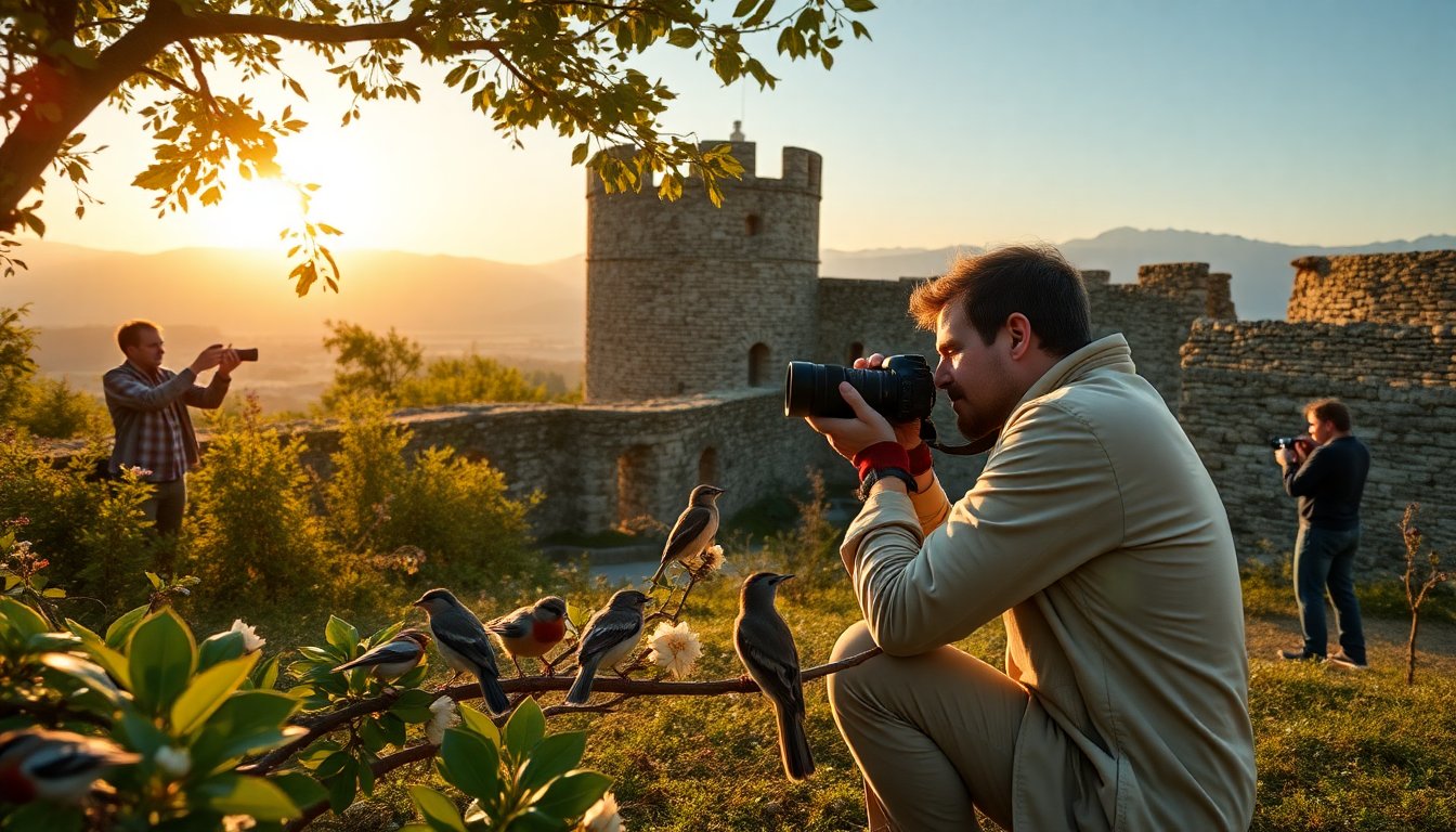 Concurso de Fotografía Avícola en el Forte di Bard: Captura la Belleza de las Aves