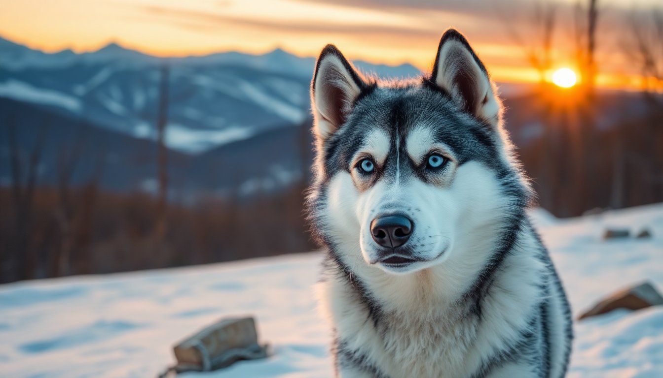 Descubre el Husky Siberiano: El Perro Perfecto para Aventureros