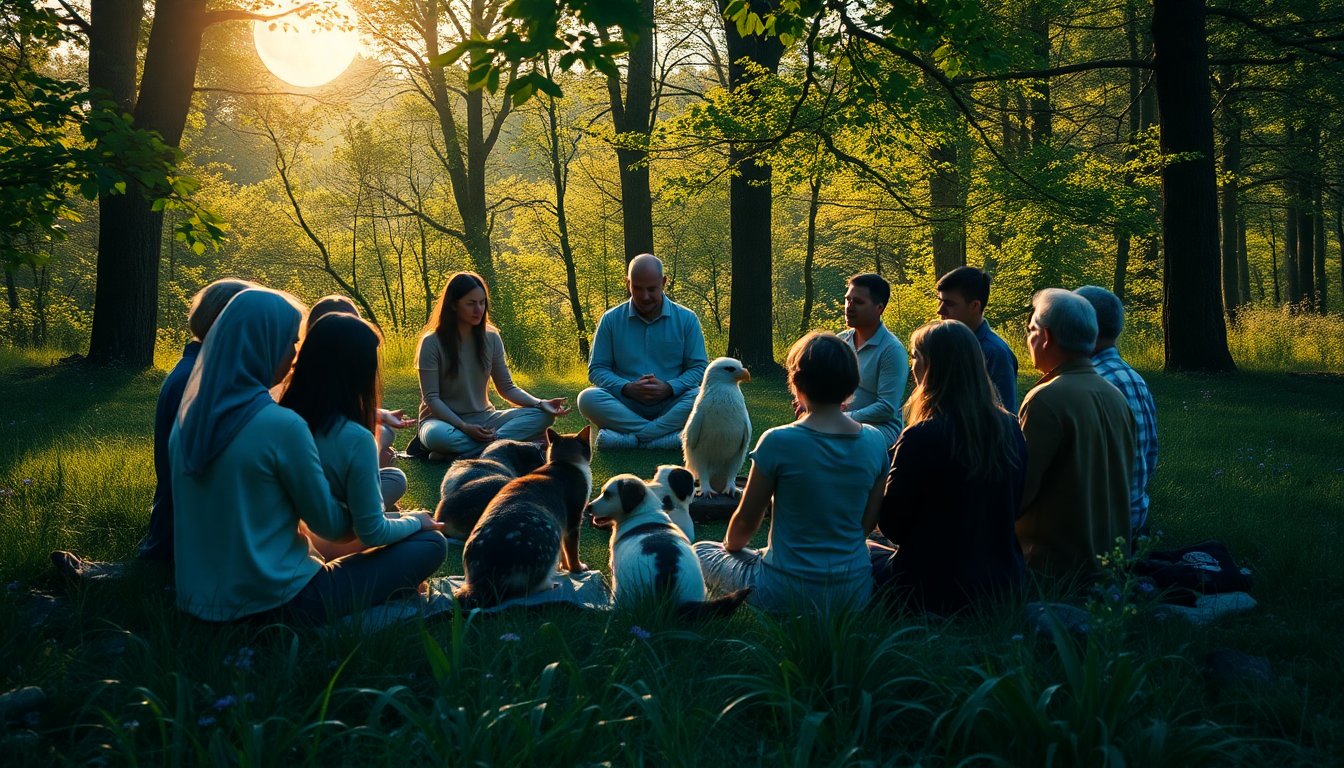 Prácticas Espirituales para la Sanación de Animales en la Nueva Luna: Conexiones Energéticas y Rituales Efectivos