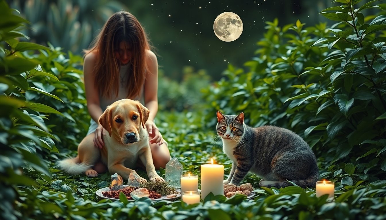 Rituales de Luna Nueva para la Sanación de Mascotas: Conecta y Transforma su Energía