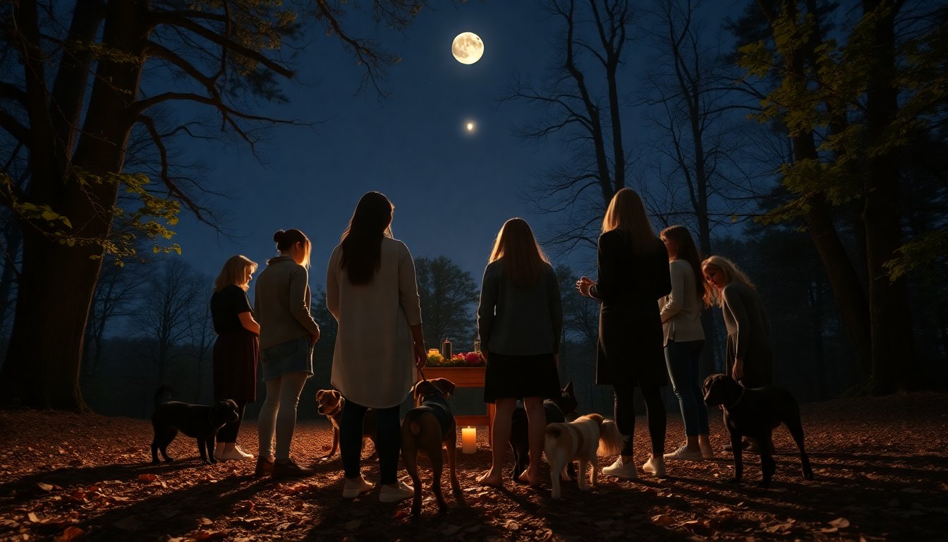 Rituales de Luna Nueva para Mejorar el Bienestar Animal y Fortalecer la Conexión Espiritual