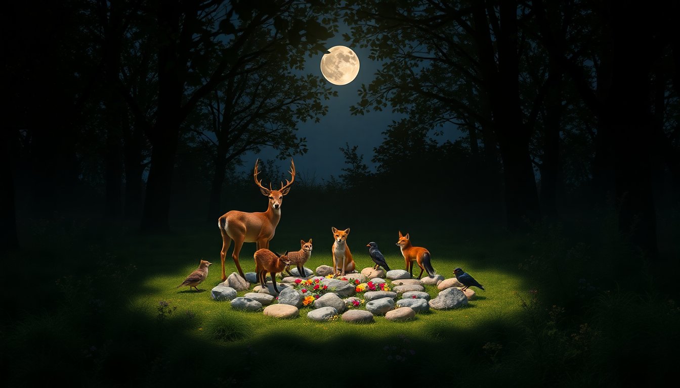 Rituales de Sanación Animal para la Luna Nueva: Conexiones Espirituales y Bienestar Animal