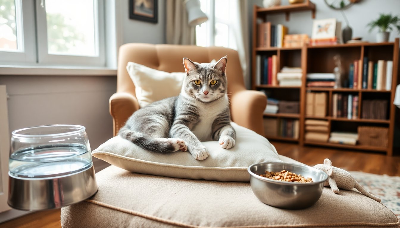 Consejos para apoyar a tu gato anciano durante su vejez