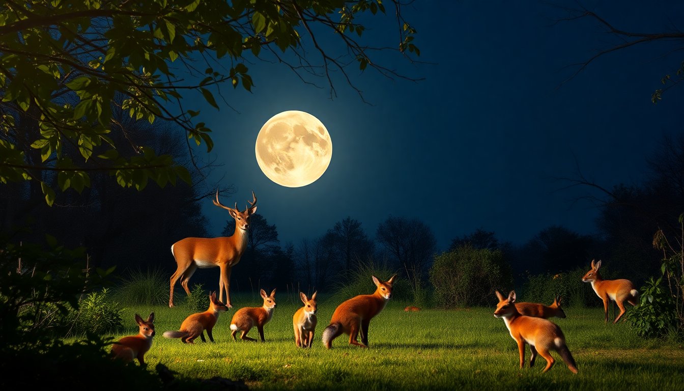 La luna nueva de octubre: cómo influye en nuestra conexión con los animales