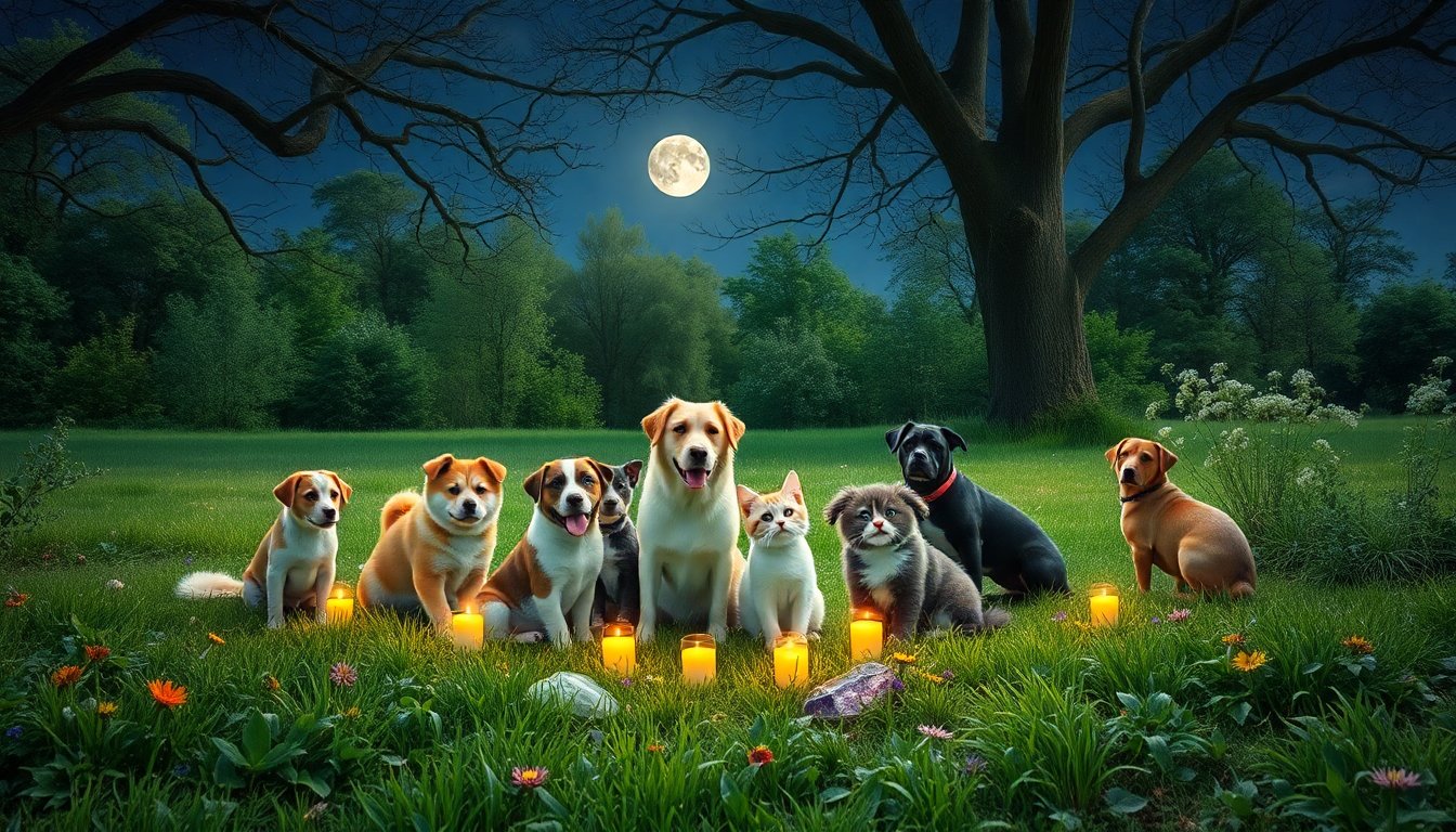 Rituales de Luna Nueva: Sanación Espiritual para Animales