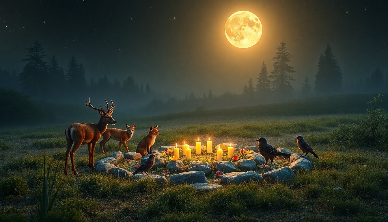 Rituales de Sanación Animal para la Luna Nueva: Cómo Incorporarlos Efectivamente