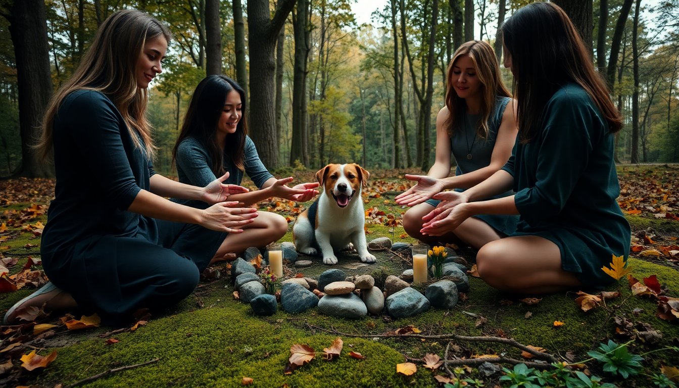 Rituales de Sanación Animal para la Luna Nueva de Octubre: Conexiones Espirituales y Energías Transformadoras