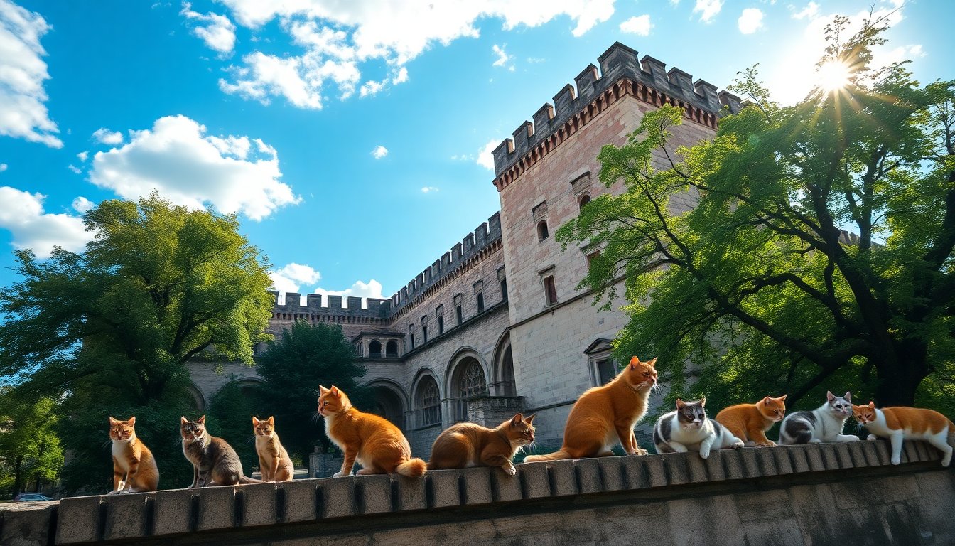 Gatos del Castillo Sforzesco de Milán: Un Vínculo Fascinante entre Historia y Modernidad
