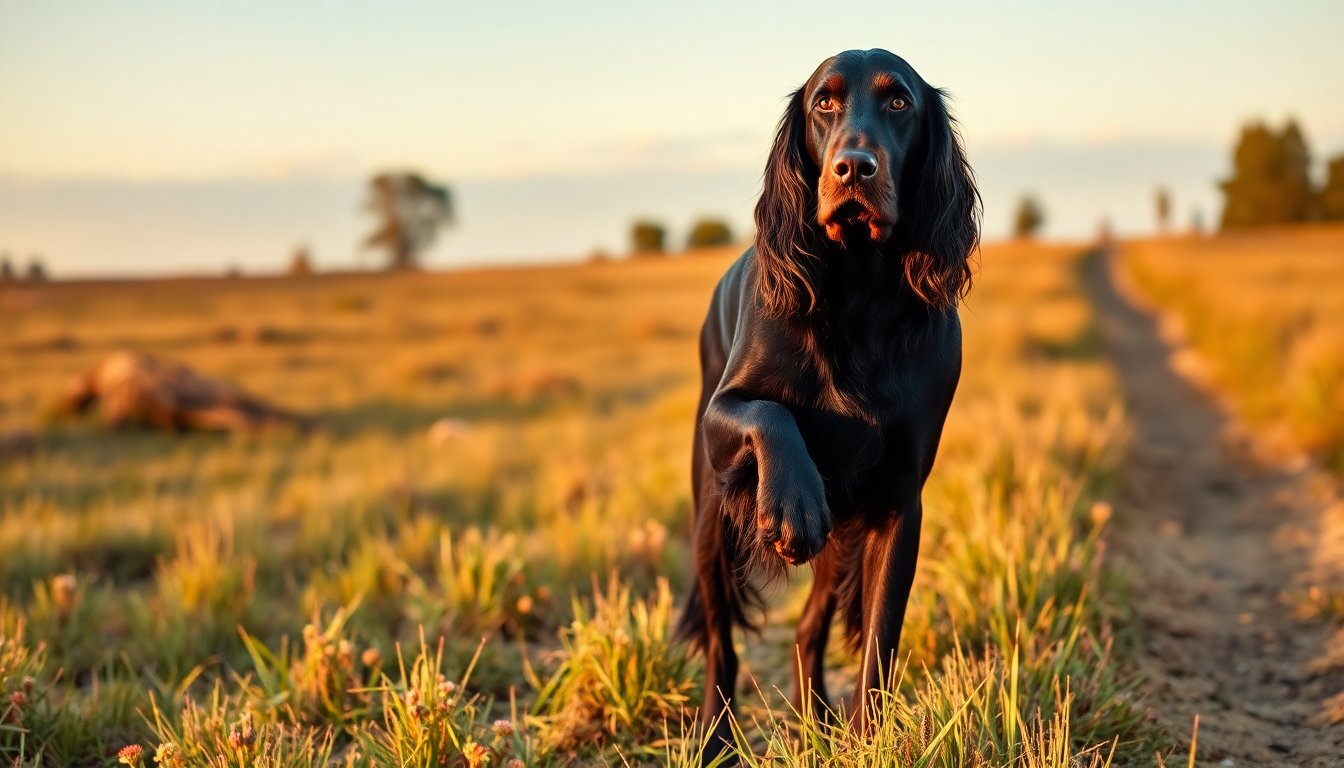Guía esencial del Setter Gordon: carácter, ejercicio y mantenimiento