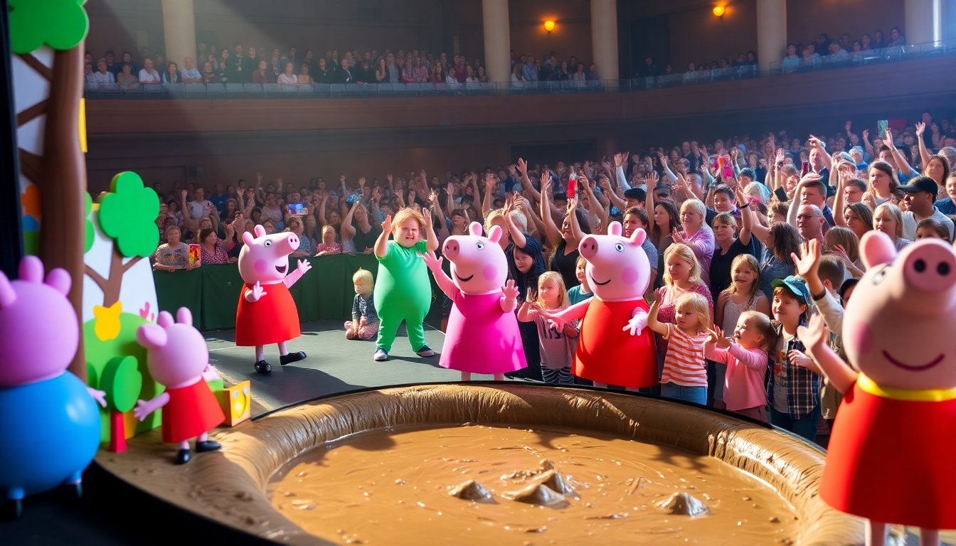 Peppa Pig regresa a Australia con un nuevo espectáculo en vivo