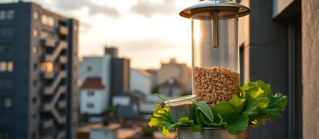 Cómo crear entornos seguros para aves urbanas con comederos adecuados