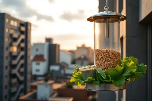 Cómo crear entornos seguros para aves urbanas con comederos adecuados
