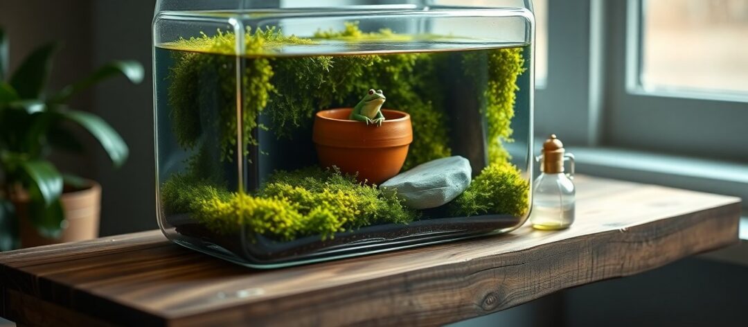 Cómo crear terrarios para reptiles y anfibios que prioricen su bienestar