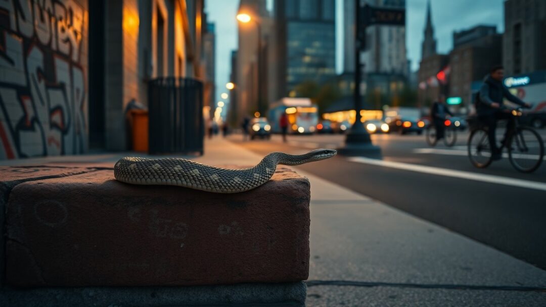 Cómo identificar y convivir con serpientes urbanas de forma segura