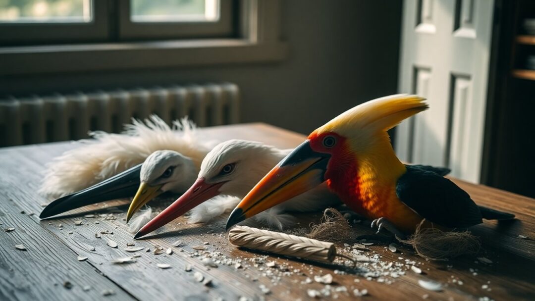 Cómo la forma del pico de las aves revela sus necesidades alimenticias
